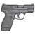 Smith & Wesson 14659 M&P M2.0  Shield Compact Slim Frame .45 ACP 7+1 3.30" Black Armornite Barrel, Black Armornite Stainless Steel Serrated Slide, Black Polymer Frame & Textured Grip, No Manual Safety - 14659 - 022188903751