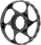 UTG Pro Side Parallax Wheel Addon for Compatible Scopes 80mm 0.9oz Aluminum