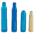 Ncstar Laser Bore Sighter Set TLZSET Blue Matte Blued Four Prealigned Cartridges Up to 20 Calibers Compatible with Scope Bases