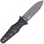 CobraTec Claymore Single Blade Dagger Fixed Blade Black Stonewash