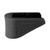 Hogue 18220  Extension Base Pad Fits Glock 42 Compatible w/ 6rd Magazine Black Overmolded Rubber - 18220 - 743108182208