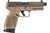 Taurus G3 T.O.R.O. Tactical Pistol - Tan / Patriot Brown | 9mm | 4.5" Barrel (Threaded) | 17rd | Co-Witness Sights | Optics Ready - 1-G3P941-TAC - 725327936558