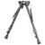Harris Bipods 251A2 Non-Swivel 25 Swivel Stud, 12-25", Black Steel/Aluminum, Rubber Feet - 251A2 - 051156112253