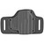 Galco TS428B TacSlide  OWB Black Kydex/Leather Belt Slide Fits HK 45/45C/HK P30/USP 9/40 Right Hand - TS428B - 601299011571