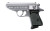 Walther PPK Pistol 380 ACP 6+1 Stainless Black Grips 3.3 in. - 4796001 - 723364209932