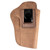 Uncle Mikes-leather(1791) UMIWB6BRWA Inside the Waistband  IWB, Size 06, Brown Leather, Belt Clip Fits 1911 5", Right Hand - UMIWB6BRWA - 810102212382