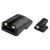 TruGlo TG231N1 Tritium  Black | Green Tritium Front Sight Green Tritium Rear Sight