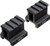 TruGlo Picatinny Riser Mount 1.00 Rise 1.36 Length Aluminum AR Platform TG8992B - TG8992B - 788130018262