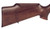 Anschutz 1712 Silhouette 22 Long Rifle, 21.6in. Barrel, 5rd, Wood Monte Carlo Stock, Med. Weight Tap. Barrel & 2 Stage Trigger - Black (NPN: 7594)