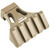 Warne 45 Degree Picatinny Mount De Flat Dark Earth - A645DE - 656813103843