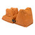 Allen 15125 Shooting Rest Combo Filled Front & Rear Light Brown Leather - 15125 - 026509009955