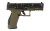 Walther Arms 2858363 PDP  9mm Luger 18+1 4.50" Black Polygonal Rifled Barrel, Black Optic Ready/Serrated Slide, Green Polymer Frame w/Picatinny Rail, Black Performance Duty Texture Grips, Ambidextrous - 2858363 - 723364227080