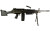 FN 46100169 M249S  5.56x45mm NATO 18.50" Barrel 30+1 Mag Or 200rd Belt Capacity, Black  Fixed Hydraulic Buffer Stock, Non-Slip Buttplate, Optics Ready - 46100169 - 845737015077