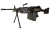 FN 46100169 M249S  5.56x45mm NATO 18.50" Barrel 30+1 Mag Or 200rd Belt Capacity, Black  Fixed Hydraulic Buffer Stock, Non-Slip Buttplate, Optics Ready - 46100169 - 845737015077