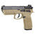 IWI Jericho 941 Full Size Enhanced Pistol - FDE | 9mm | 4.4" Barrel - J941PL9FDII - 859735005893