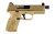 FN 66100745 509 Midsize Tactical 9mm Luger 4.50" Threaded Barrel 15+1 Or 24+1, Flat Dark Earth Polymer Frame With Mounting Rail, Optic Cut FDE Stainless Steel Slide, No Manual Safety, Optics Ready - 66100745 - 845737011604