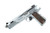 Arsenal Firearms Dueller Prismatic Double Barrel Pistol - Stainless | .45ACP | 6.5" Twin Ported Barrels | 7+7 Parallel Mag | Walnut Grips