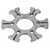 Ruger 90515 Moon Clip Full Ruger Super Redhawk 10mm Auto 6rd   Stainless Steel 3 Per Pack - 90515 - 736676905157