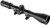 Tasco Rimfire Rifle Scope 4x32mm Truplex with Rings 1-Inch Tube - TRF432 - 046162000618