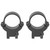 Warne Maxima Horizontal Pa Rimfire Scope Rings 3/8 Dovetail 1 In High - 722M - 656813001248