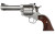 Ruger 0814 Super Blackhawk  Large Frame 44 Rem Mag/44 Special 6rd 4.63" Satin Stainless Steel Barrel, Cylinder & Frame, Hardwood Grip, Transfer Bar Safety, Exposed Hammer - 0814 - 736676008148