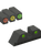 Meprolight USA 412183121 Hyper-Bright  Green Tritium Yellow Outline Front Sight-Green Tritium Black Outline Rear Sight Kimber 1911 Slant