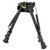 Harris Bipods S-LM-LOK Swivel L M-LOK, 9-13", Black Steel/Aluminum, Rubber Feet - SLMLOK - 051156113274