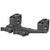 Warne MSR Quick Detach Cantilever Scope Mount 30mm MSR Ideal Height X-SKEL QD Levers for flat-top rifles - QDXSKEL30TW - 656813106424