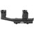 Warne MSR Quick Detach Cantilever Scope Mount 30mm MSR Ideal Height X-SKEL QD Levers for flat-top rifles - QDXSKEL30TW - 656813106424