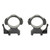 Konus Optics 7409 Steel Rings High Quick Release 30mm for Picatinny Weaver Rails Matte Finish - 7409 - 698156074091