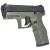 Taurus TX22 Pistol .22LR 4.1" Barrel 16 Rounds Green Splatter - 1TX22141SP2 - 725327933779