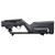Magpul PC Backpacker Stealth Gray Synthetic Stock for Ruger PC Carbine - MAG1076GRY - 840815130734