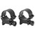 Weaver Sure Grip Detachable Rings Matte 1in High Four-Screw System - 49164 - 076683491640