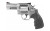 Smith & Wesson 150853 Model 686 Plus 357 Mag 7rd Shot 3" Satin Stainless Steel Barrel, Cylinder & Frame, Black/Silver Custom Wood Grip - 150853 - 022188145175