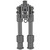 Caldwell 1092515 Accumax Premium Carbon Fiber Bipod 6-9" Gray - 1092515 - 661120416166