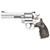 Smith & Wesson 150854 Model 686 Plus 38 S&W Spl +P, 357 Mag 7rd 5" Stainless Steel Barrel & Cylinder Satin Stainless Steel Frame with Black & Silver Custom Wood Grip & Red Ramp Front Sight - 150854 - 022188145144