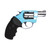 Charter Arms 53879 Undercover Lite Blue Diamond 38 Special 5rd 2" Hi-Polished Stainless Barrel/Cylinder, Aluminum Frame w/Blue Diamond Finish, Finger Grooved Black Rubber Grip - 53879 - 678958538793