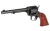 Heritage Rough Rider Revolver - Black | .22 LR | 6.5" Barrel | 6rd | Cocobolo Wood Grips | 1776 Flag Leather Holster - RR22B6LHOL - 727962708903