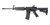 DPMS DR-15 AR Rifle - Black | 5.56NATO | 16" Barrel | Classic Rifle Furniture | MBUS Rear Sight