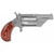 NAA Ranger II Revolver Combo 22 LR/.22 WMR Stainless/Wood 1.63 in. 5 rd. - 22MCR - 744253003271