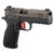 Dan Wesson 92103 DWX  Compact Frame 9mm Luger 15+1 4.95" Black Match Grade Barrel, Black DLC Serrated Steel Slide, Black Aluminum Frame w/Beavertail & Picatinny Rail, Black Textured Aluminum Grip - 92103 - 806703921037