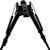 Harris Bipods S-25CM-LOK Swivel 25C M-LOK, 13.5-27", Black Steel/Aluminum, Rubber Feet - S25CMLOK - 051156113304