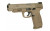 Smith & Wesson 11989 M&P M2.0 9mm Luger 5" Barrel 17+1, Flat Dark Earth Polymer Frame With Picatinny Acc. Rail, FDE   Armornite Stainless Steel Slide,  No Manual Safety - 11989 - 022188872682