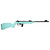 Rossi Compact Bolt Action Rimfire Rifle - Black / Cyan | .22 LR | 16.5" Barrel | 10rd | Polymer Stock - RB22L1611C - 754908321803