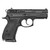CZ-USA 01199 P-01 Compact Compact Frame 9mm Luger 10+1, 3.75" Blued Steel Barrel, Black Serrated Steel Slide, Black Polycoat Aluminum Frame w/Beavertail, Black Rubber Grip - 01199 - 806703011998