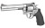 Smith & Wesson 163638 Model 629 Classic 44 Rem Mag or 44 S&W Spl Stainless Steel 6.50" Barrel & 6rd Cylinder, Satin Stainless Steel N-Frame, Red Ramp Front/White Outline Rear Sights - 163638 - 022188636383