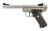 Ruger 40103 Mark IV Target 22 LR 10+1 5.50" Satin Stainless Bull Barrel, Satin Stainless Steel Slide, Stainless Steel Frame Drilled & Tapped Receiver, Black Checkered Polymer Grip, Right Hand - 40103 - 736676401031