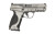 Smith & Wesson 14161 M&P M2.0  Full Size Frame 9mm Luger 10+1 4.63" Black Steel Barrel, Gray Optic Cut/Serrated Steel Slide, Gray Aluminum Frame w/Picatinny Rail, Black Polymer Grip - 14161 - 022188898217