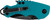 Kershaw Shuffle Knife - Blackwash Finish / Teal - 8700TEALBW - 087171038728