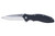 Kershaw 1830 OSO Sweet  3" Flipper Drop Point Plain Satin 8Cr13MoV SS Blade, Black GFN Handle, Includes Pocket Clip - 1830 - 087171183008